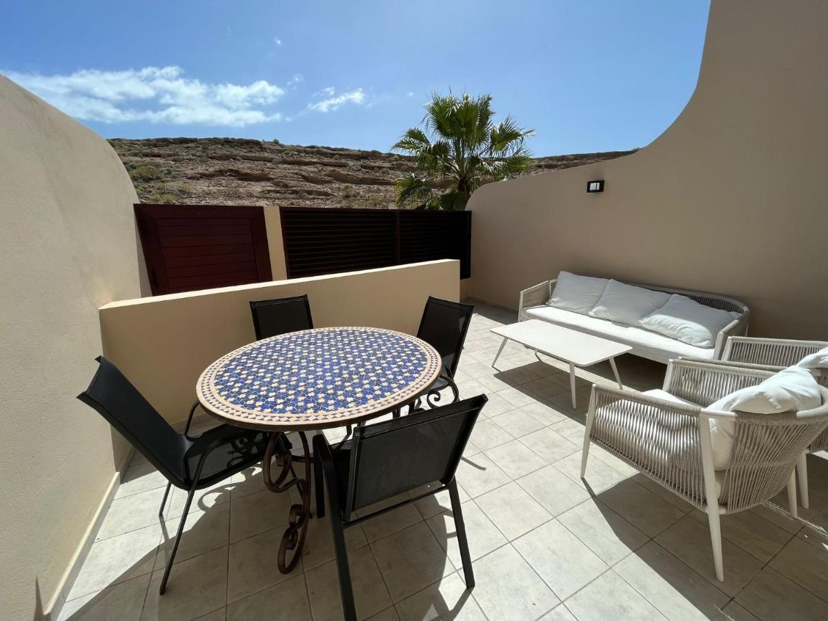 Chalet Adosado El Medano Bagian luar foto