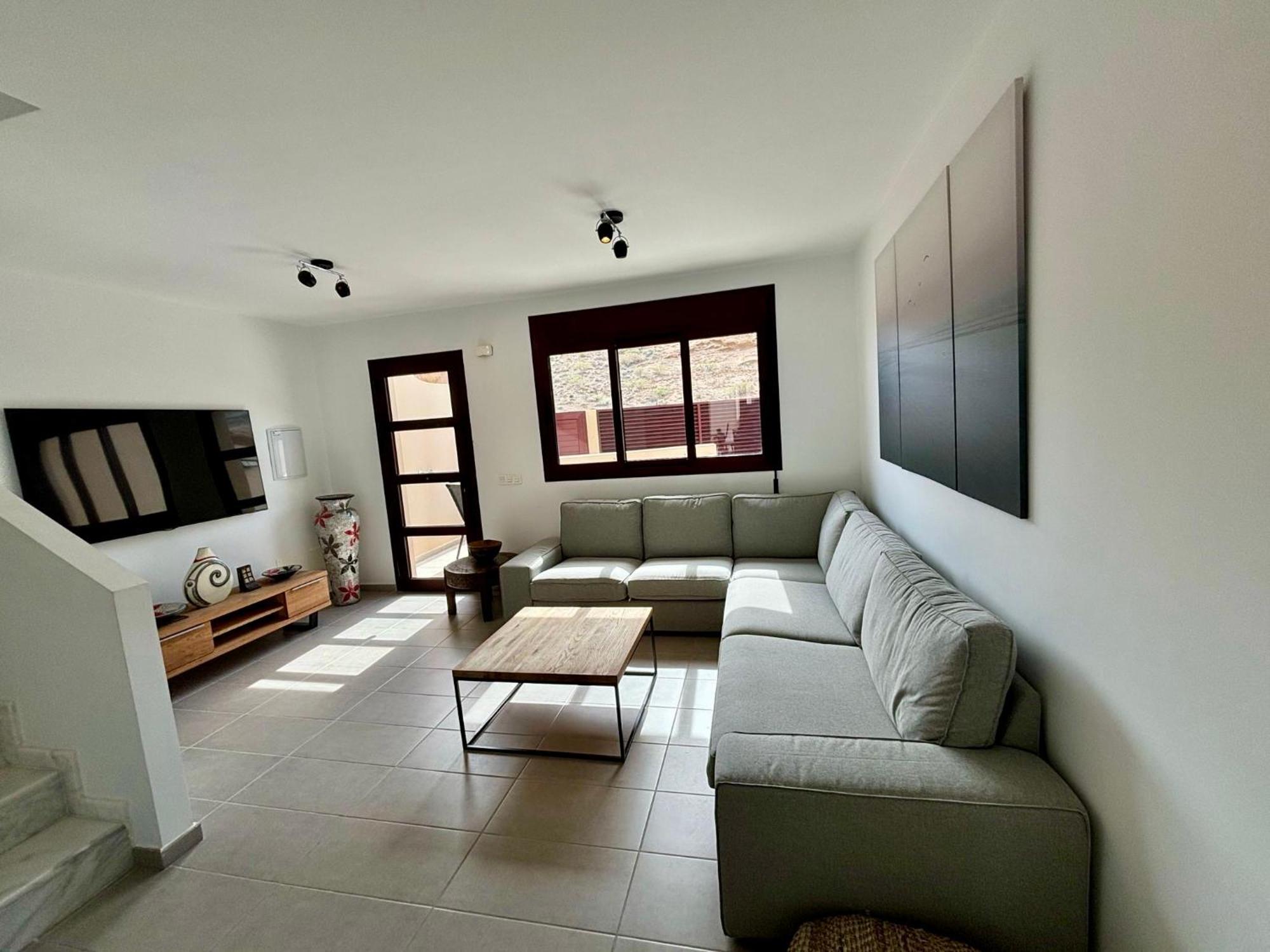 Chalet Adosado El Medano Bagian luar foto